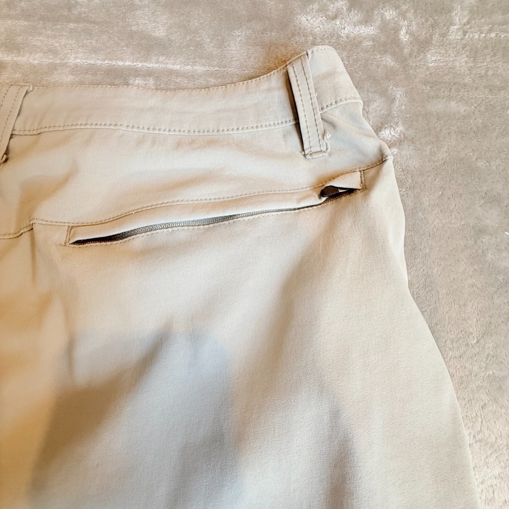 Weatherproof Vintage Men's Cargo Shorts Size 36 Gray Stretch Performance Nylon - Picture 7 of 12